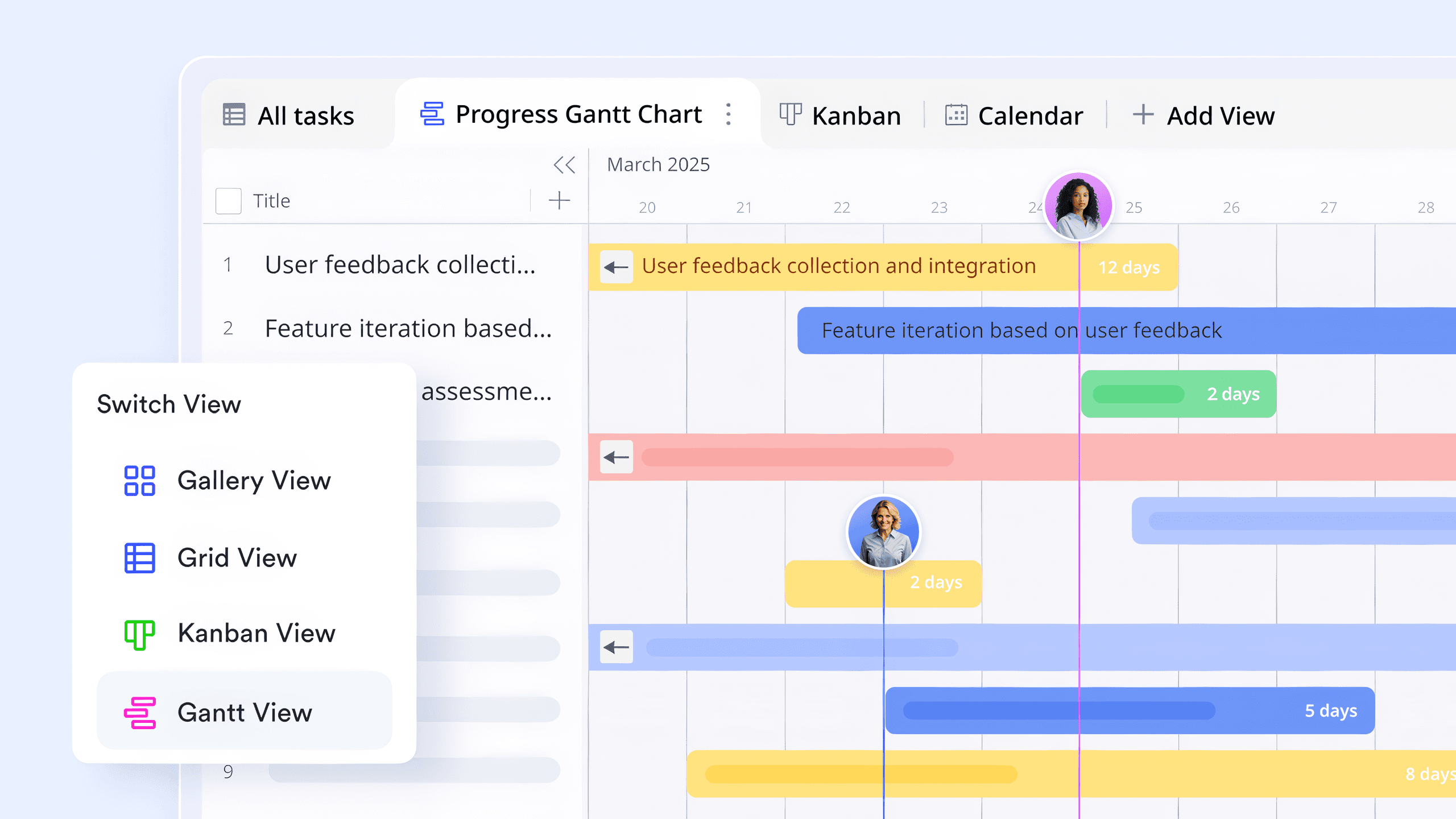 A database's multiple views for workflow modeling