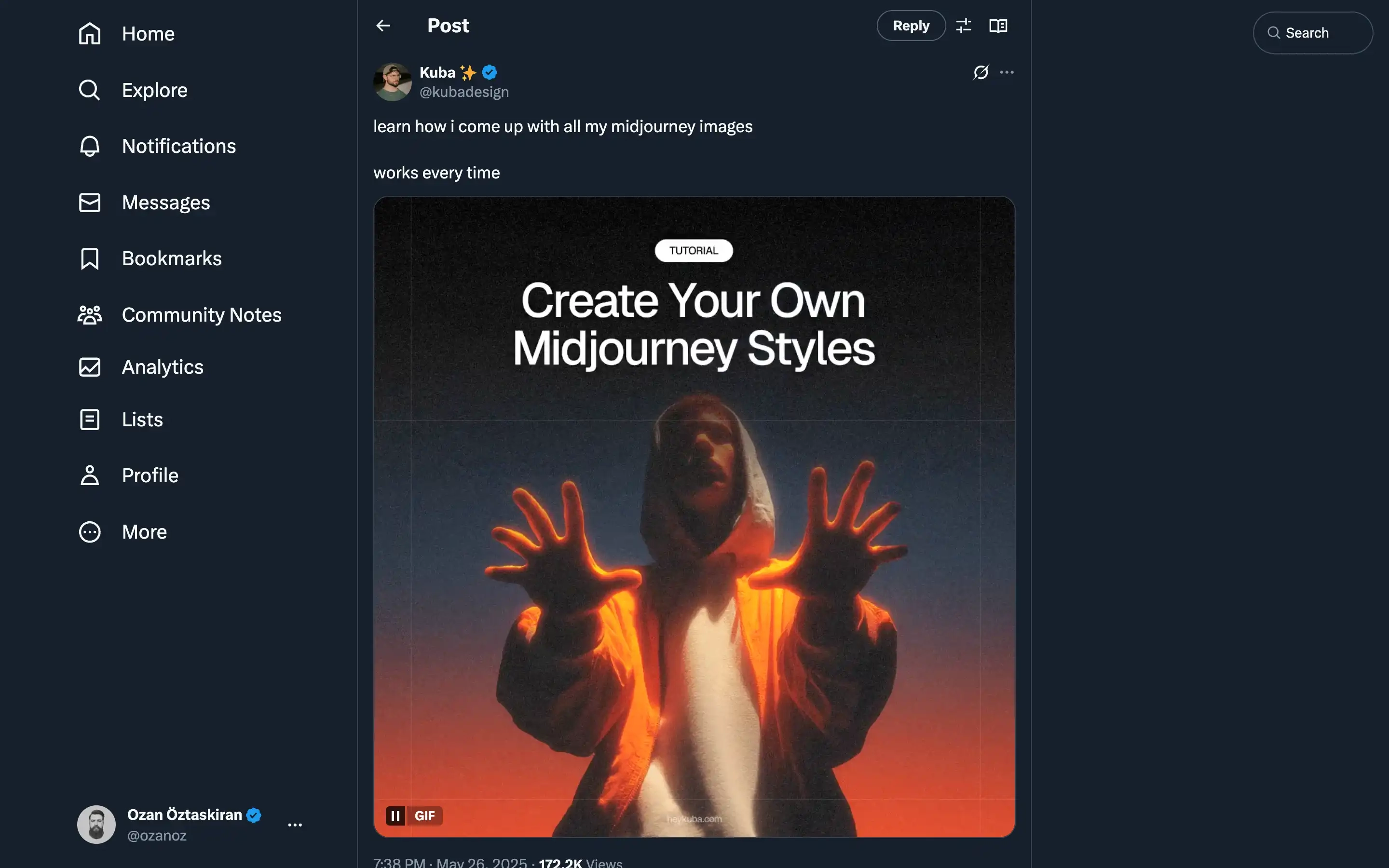 Create images in Midjourney