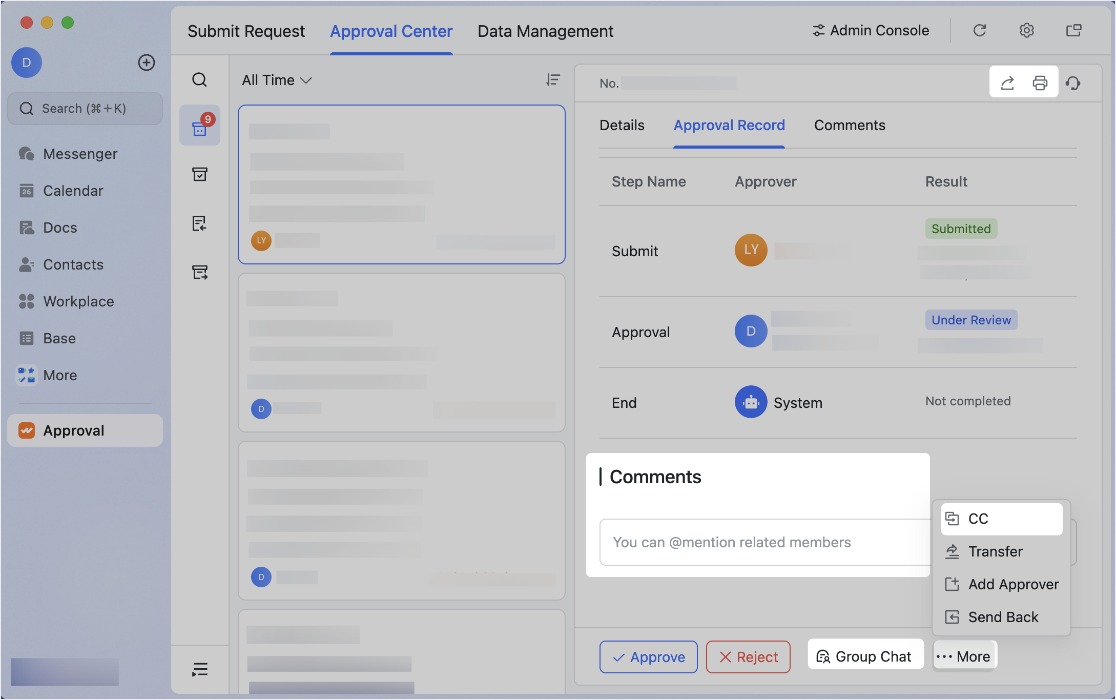 Get started with handling approvals