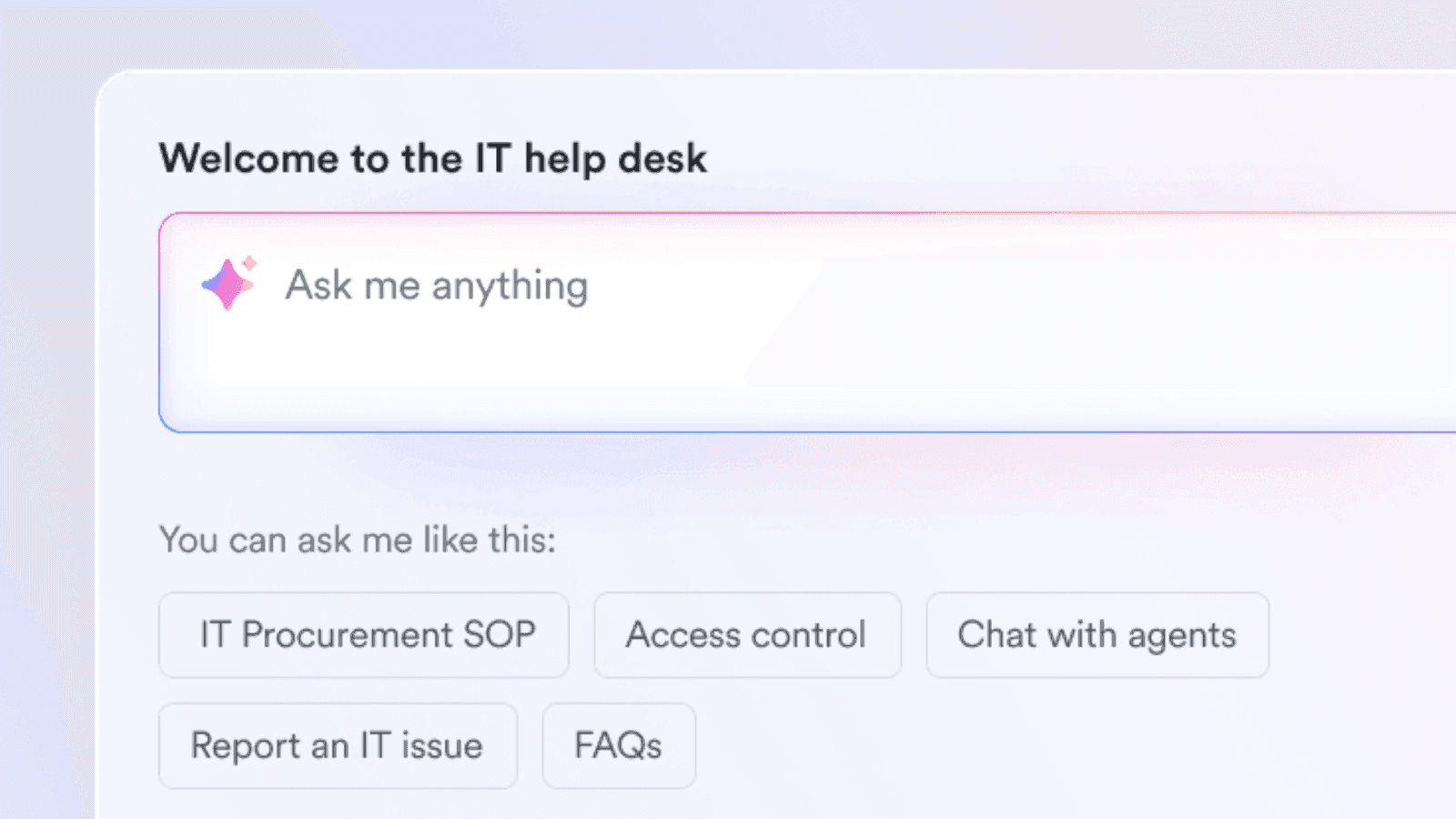 AI-powered IT helpdesk