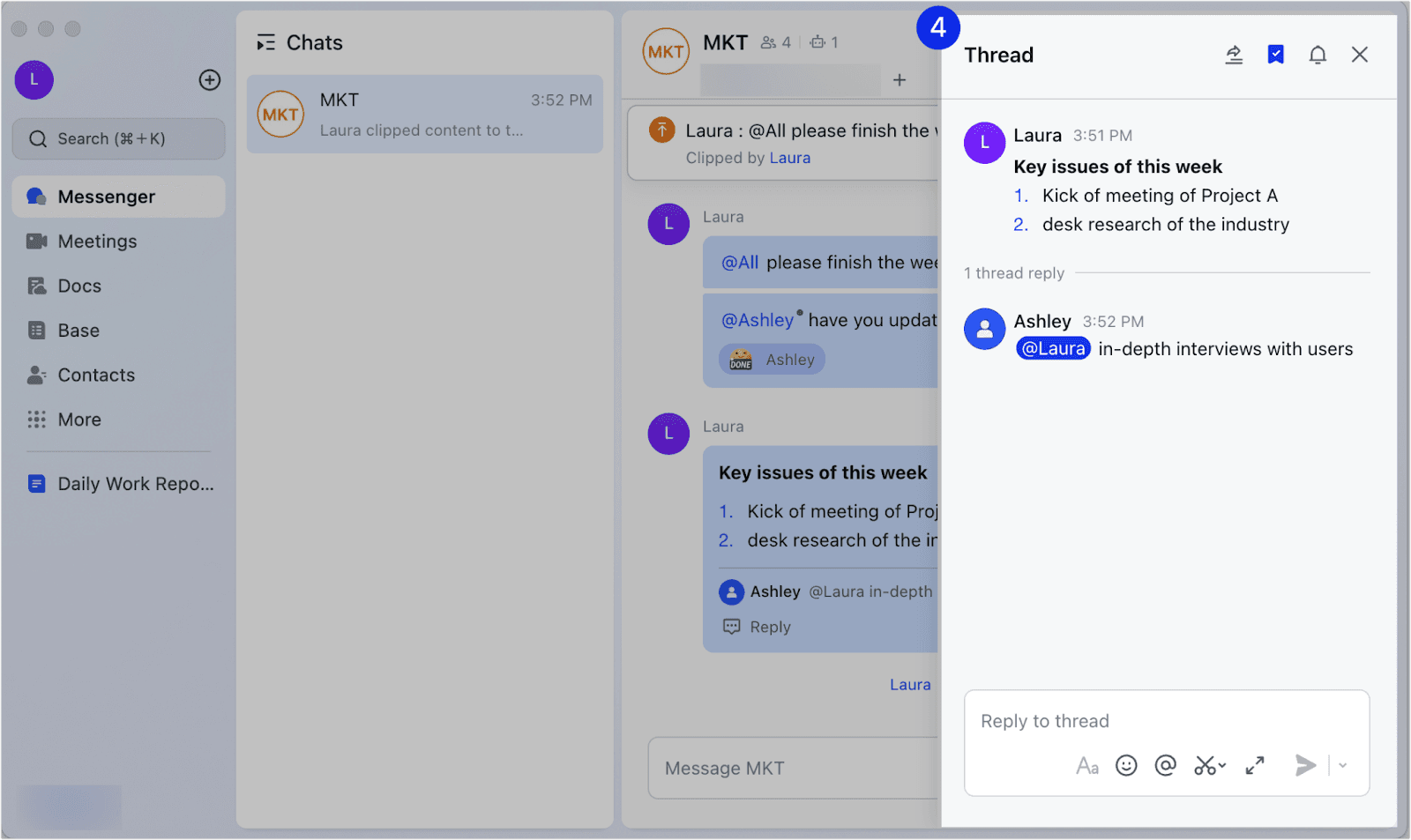 Lark Messenger helps everyone communicate easily&nbsp;