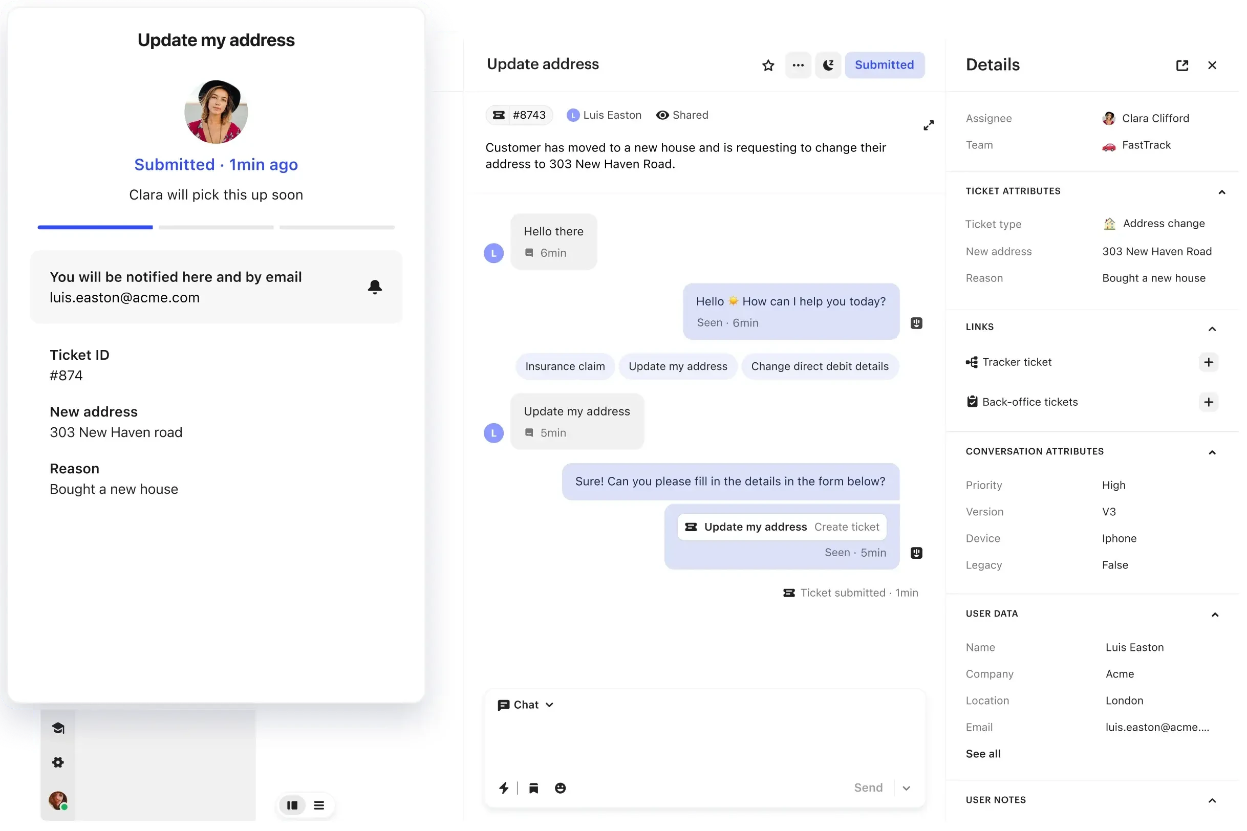 Intercom: AI-driven ticket categorization