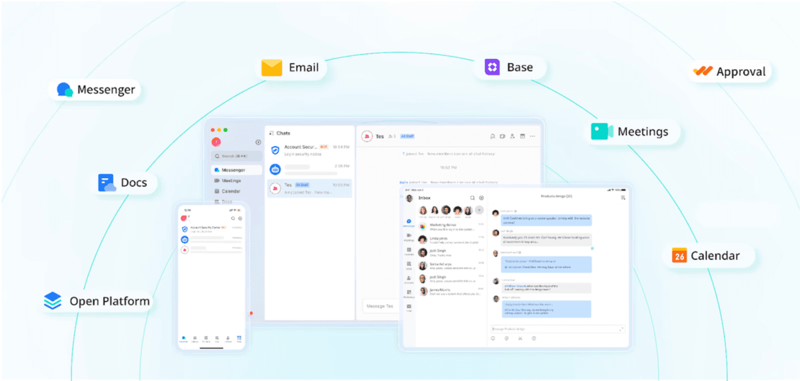 Lark's all-in-one communication & management suite
