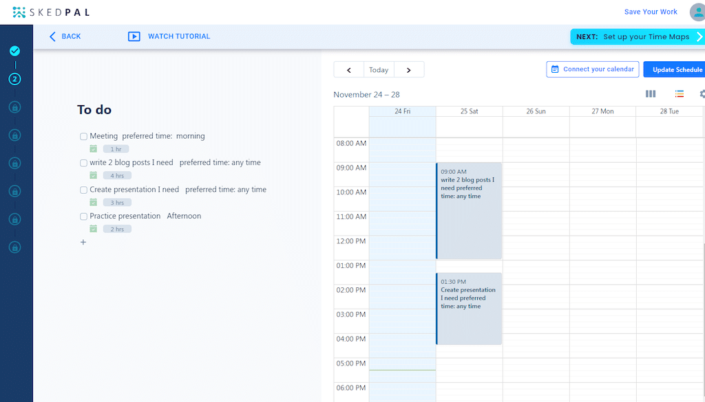 SkedPal is a smart scheduling tool