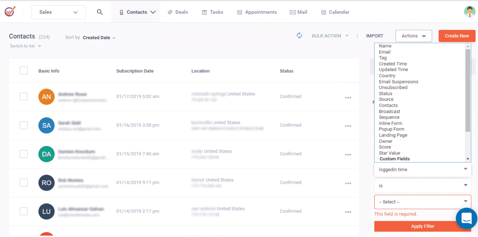 All-in-one marketing and client management in EngageBay