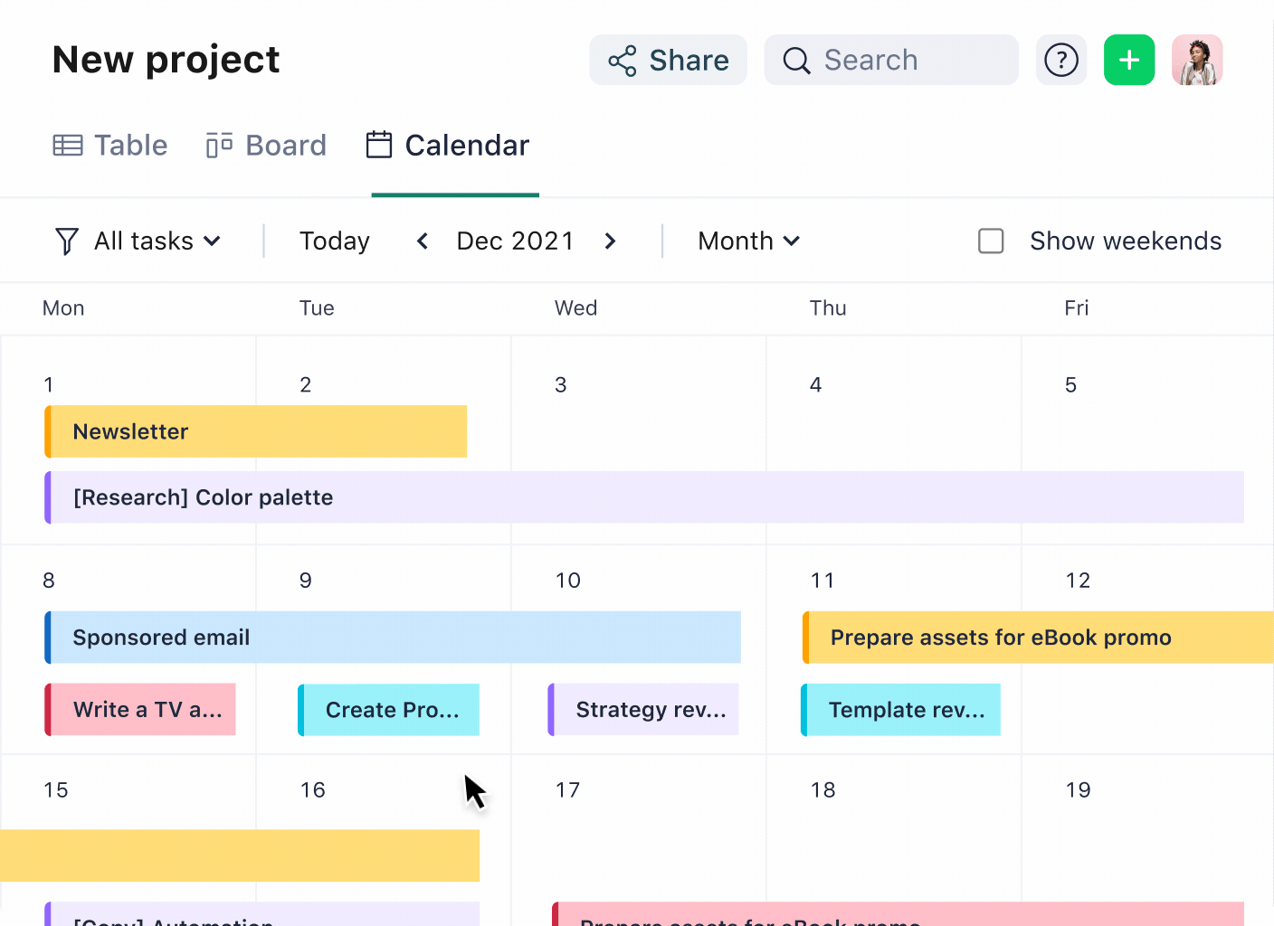 Wrike: Enterprise project calendar management