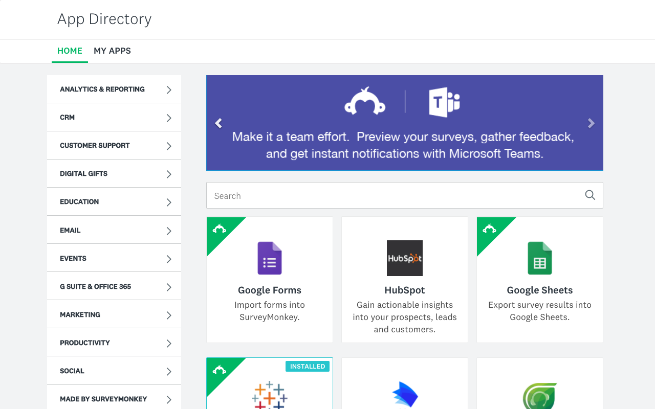 SurveyMonkey: Advanced survey analytics for research teams