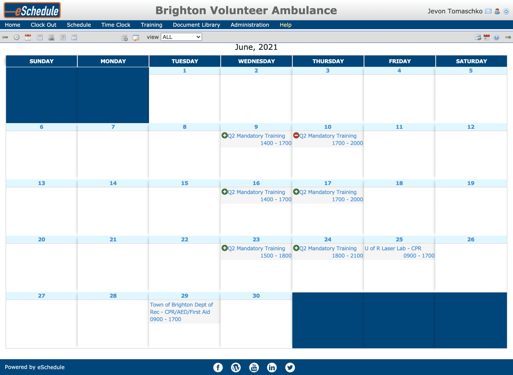GoeSchedule
