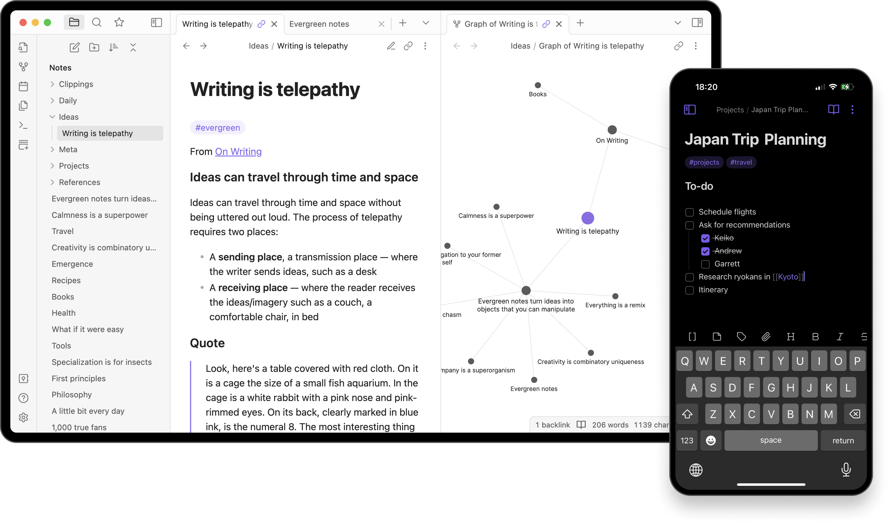 Obsidian: Markdown-powered knowledge base