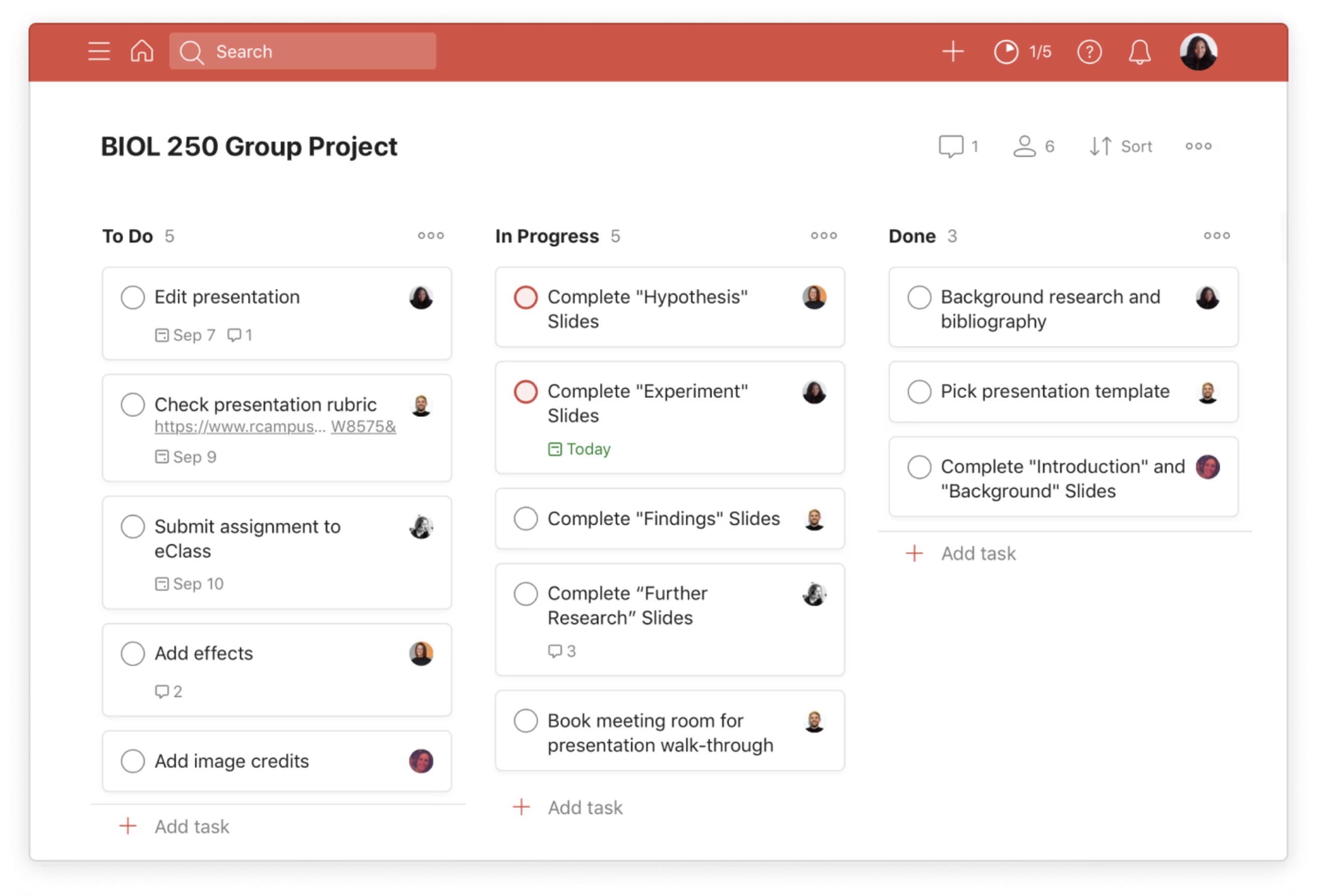 Todoist task management for teams and individuals