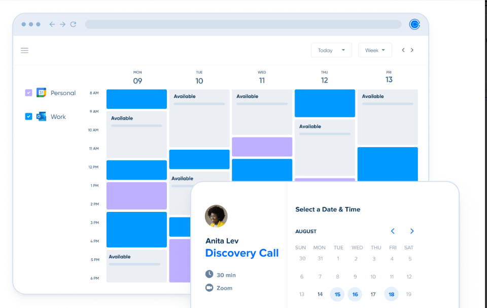 Calendly: AI-assisted meeting scheduling platform