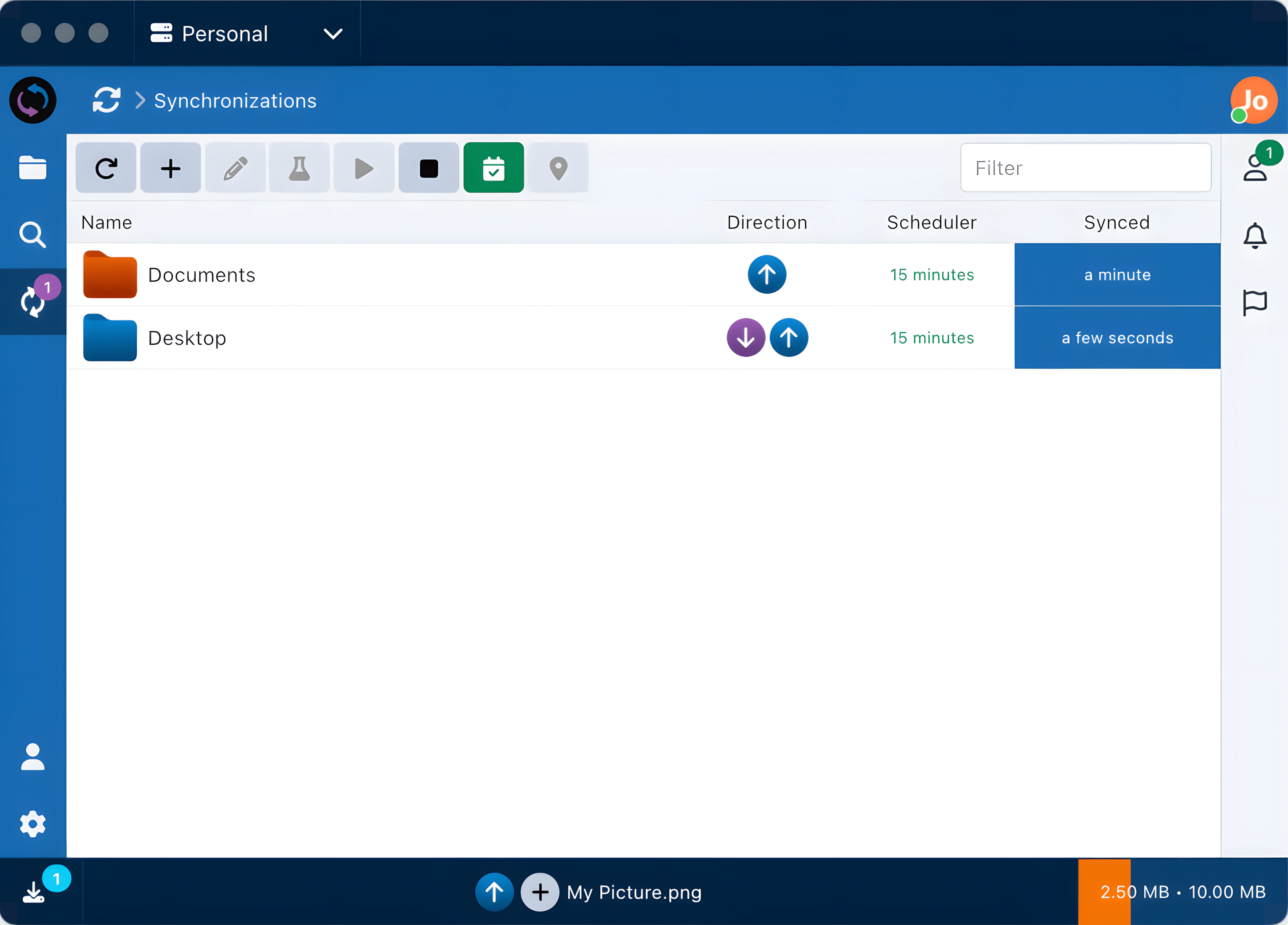 Sync is a zero-knowledge secure cloud file sharing solution