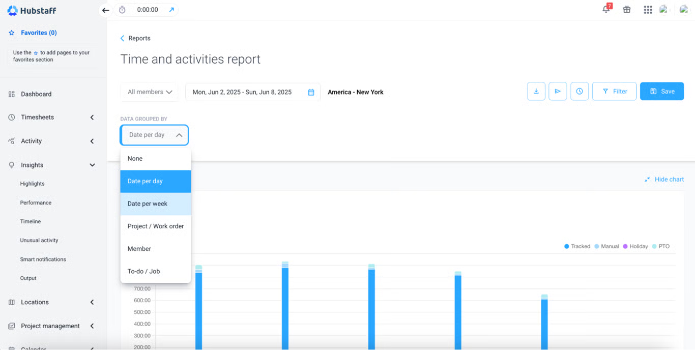 Hubstaff is an agency time tracking software