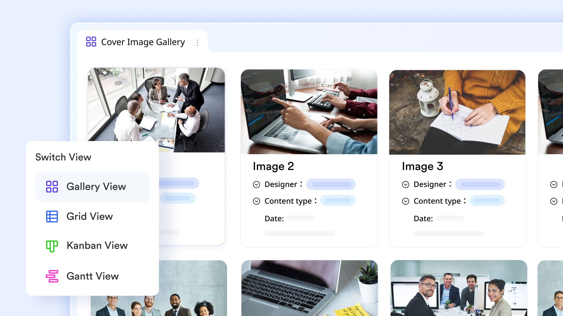 Lark Base configure multiple views