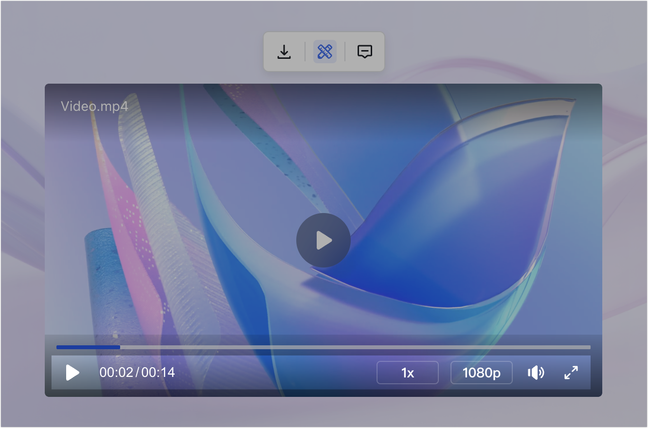 Add audio or video files to slides