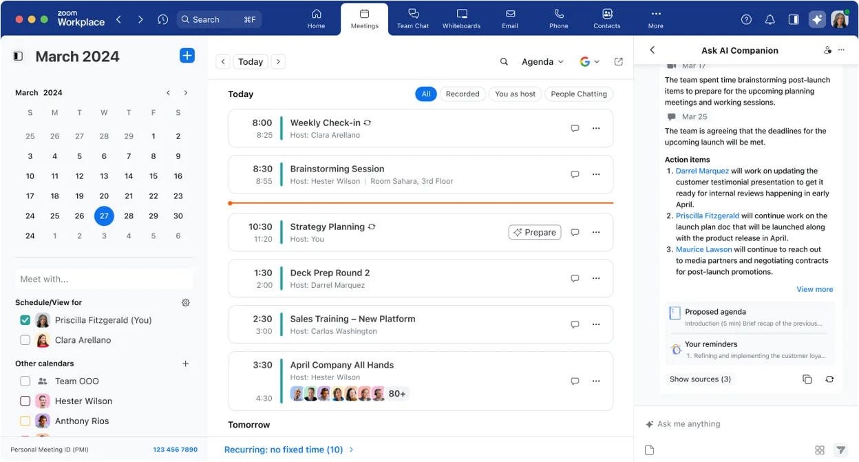 Zoom is a cloud-based video conferencing platform