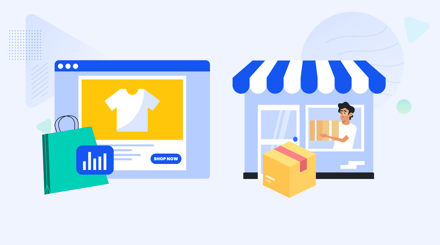 An online shop and physical store