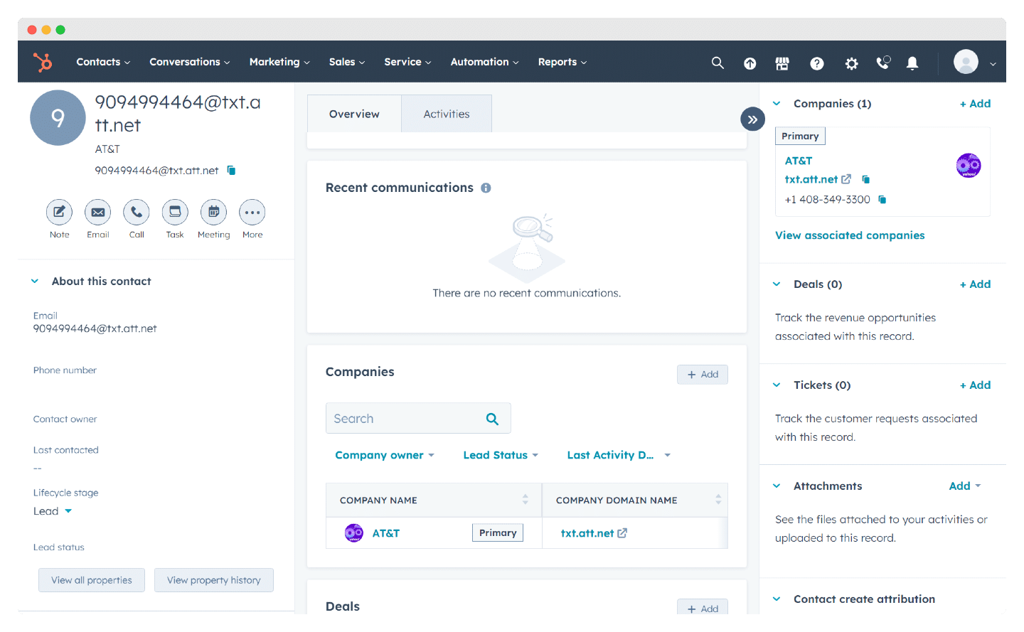 HubSpot free and scalable CRM for construction firms