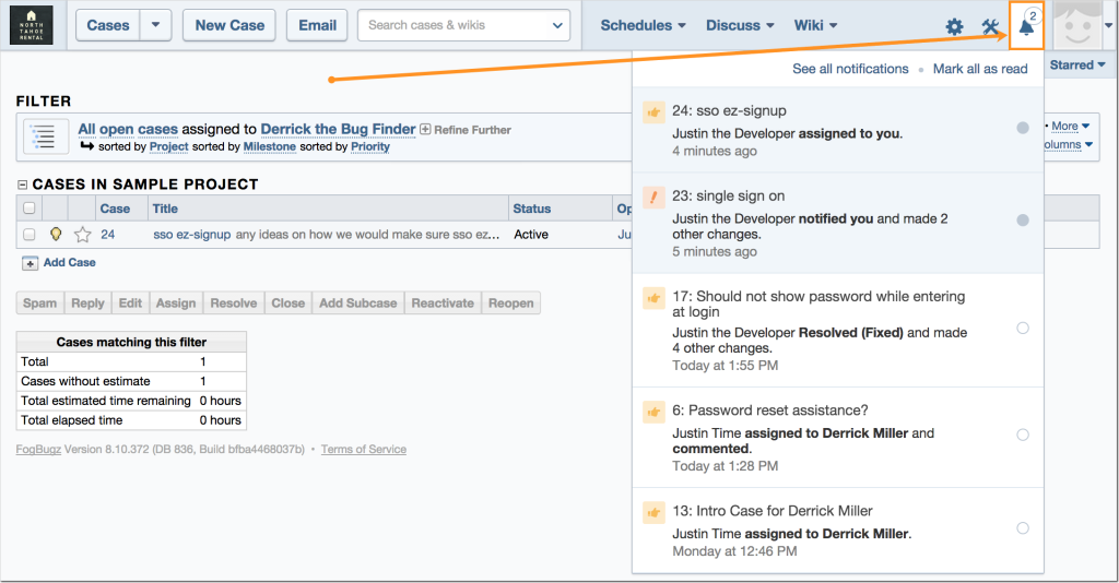 FogBugz workflow-driven bug tracker
