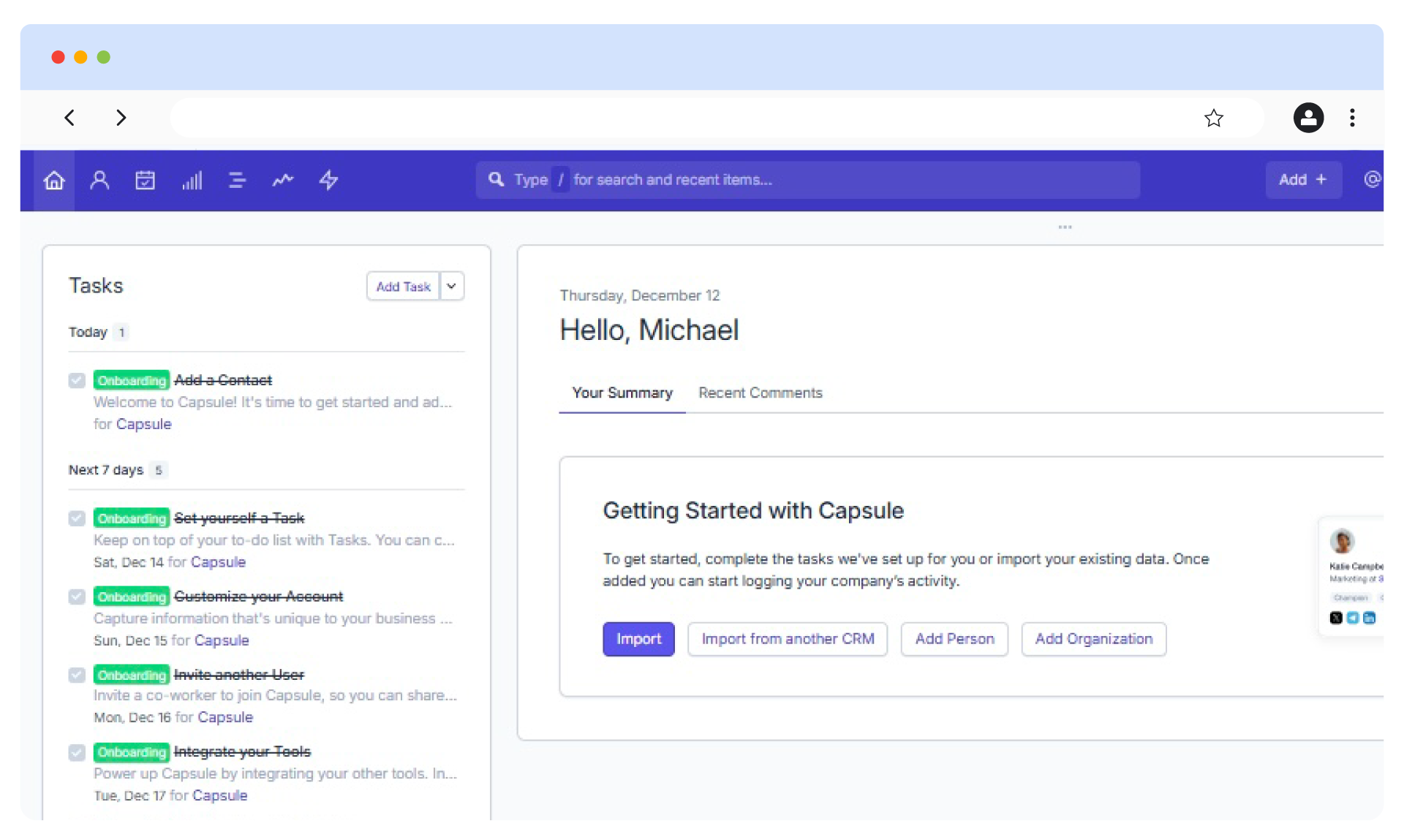 EngageBay all-in-one CRM