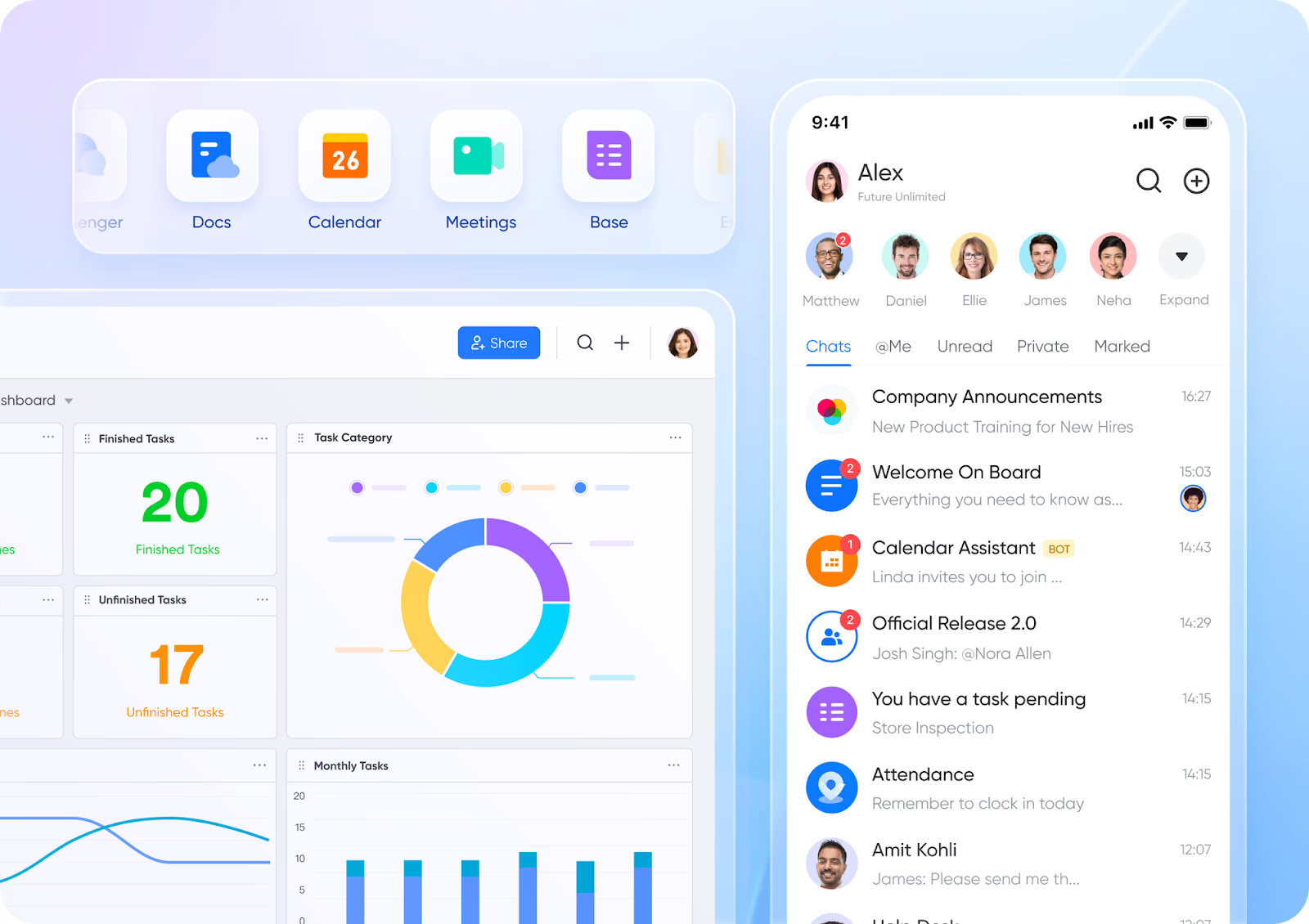 Lark additional features