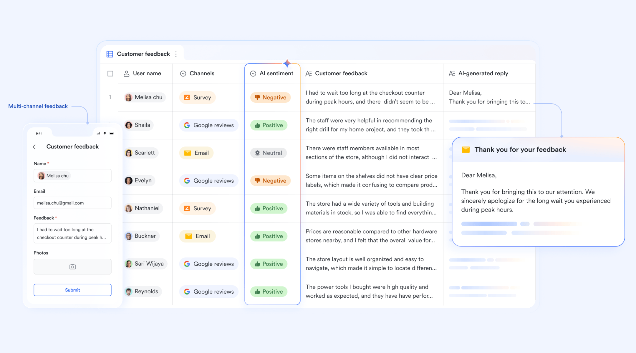 Lark: Unified feedback workflows for teams