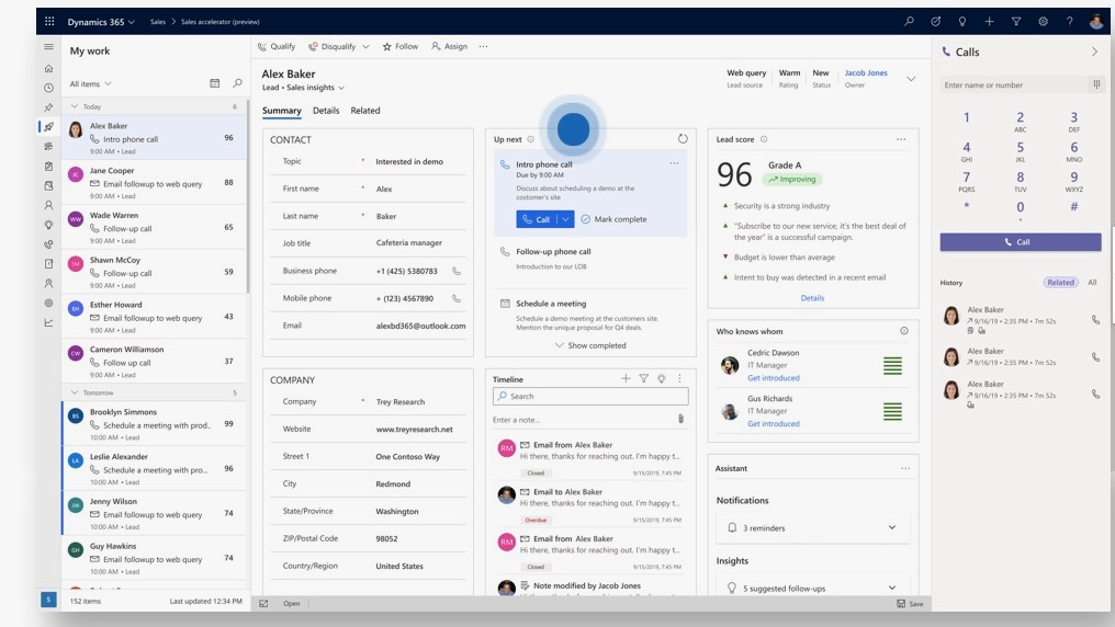 Microsoft Dynamics 365: Enterprise CRM for complex professional services