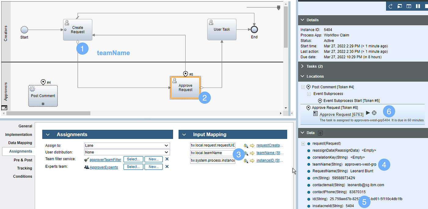 IBM BAW enterprise workflow and processes