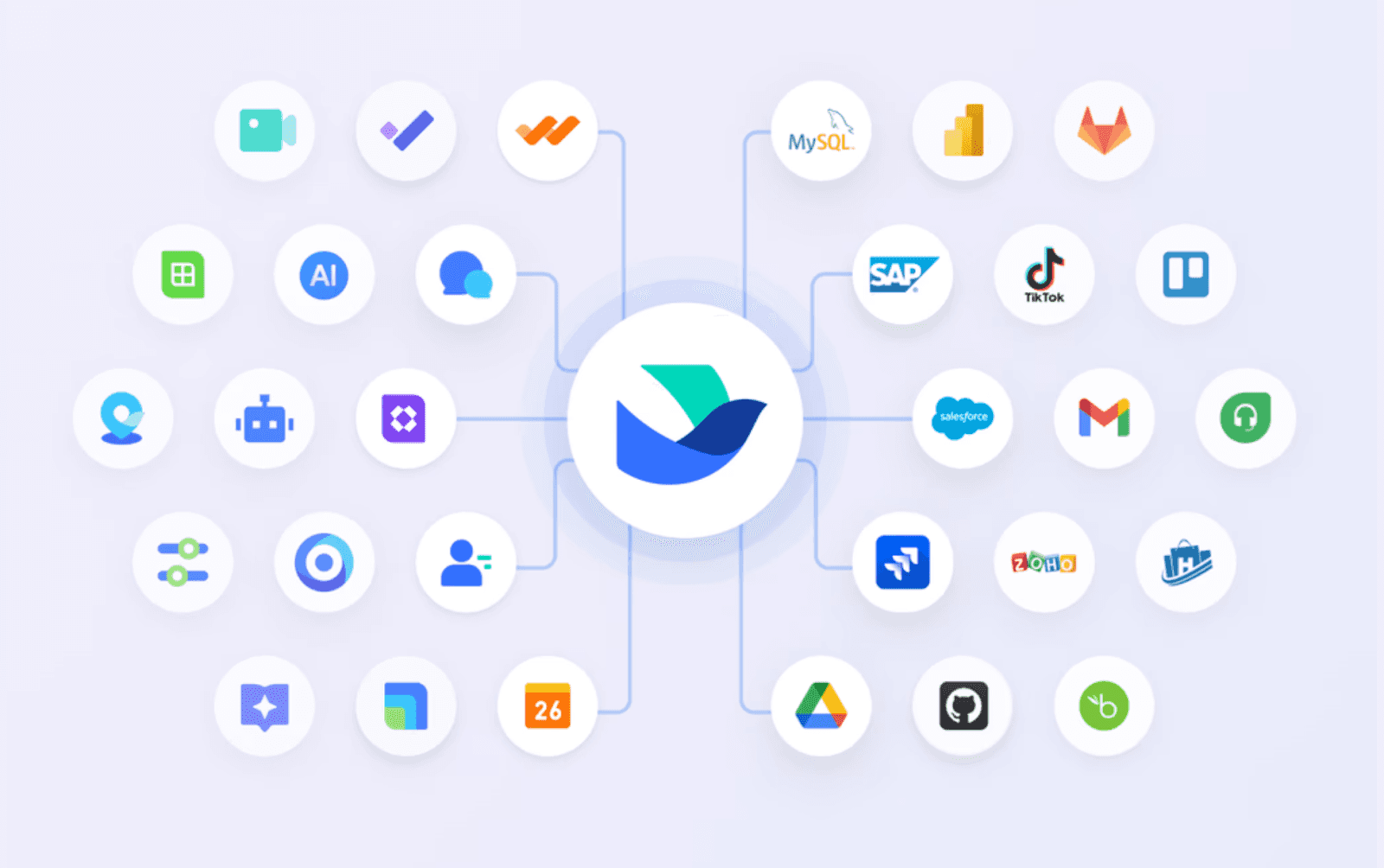 Lark AnyCross connecting other platforms with Lark&nbsp;