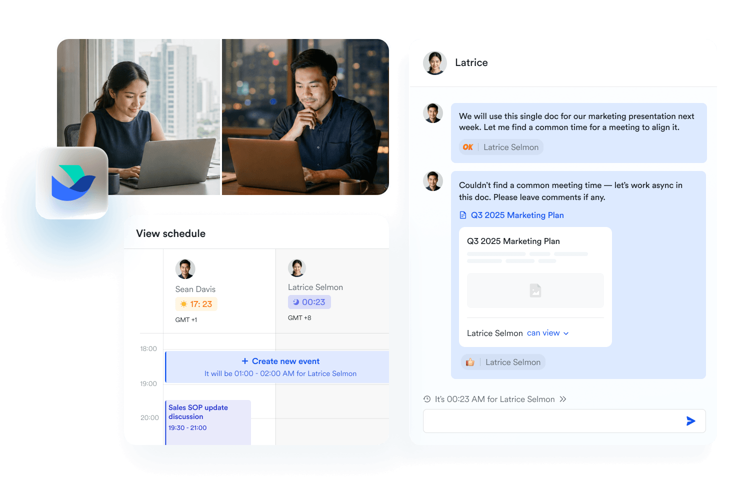 Google Workspace alternative for global collaboration with Lark