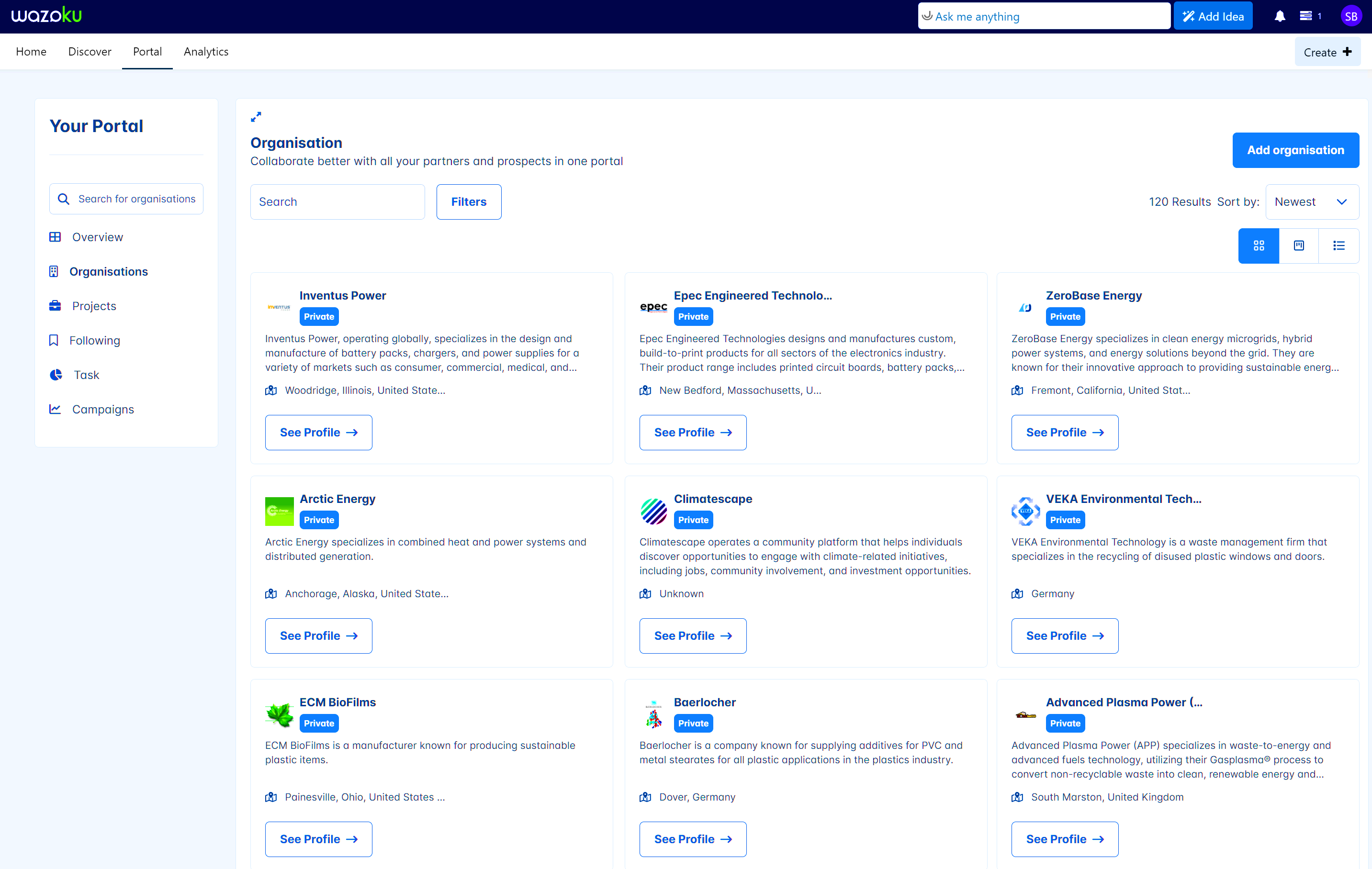 Wazoku innovation platform manages the full lifecycle of ideas