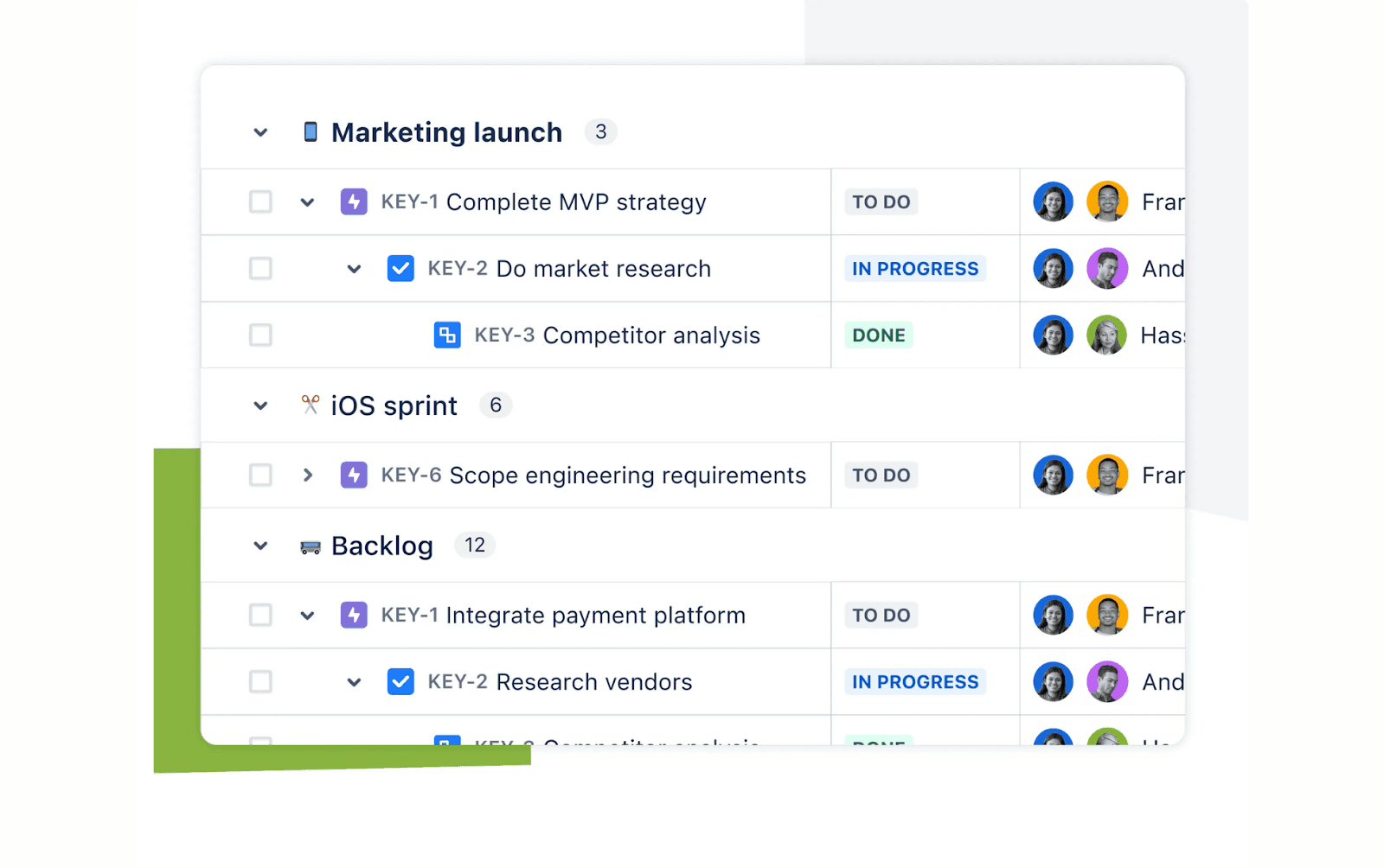 project management in Jira