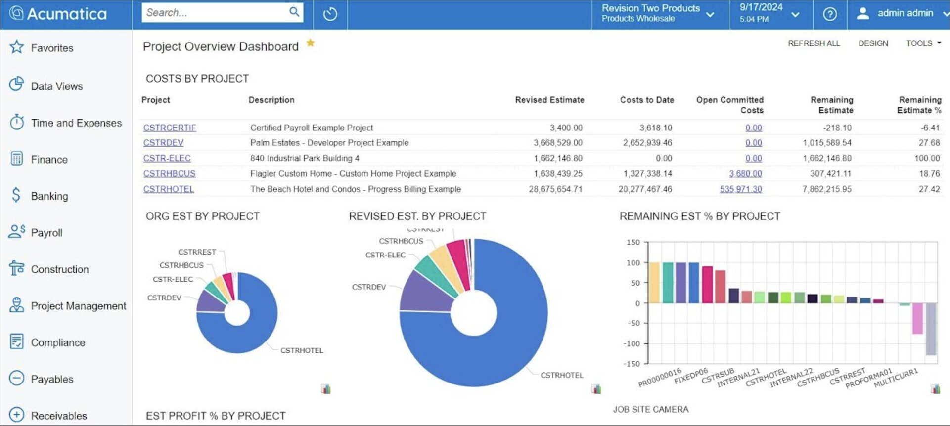 Acumatica ERP usage-based pricing model
