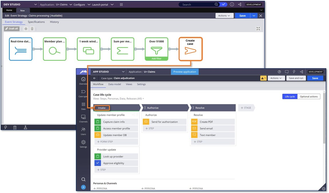 Pega intelligent process automation platform