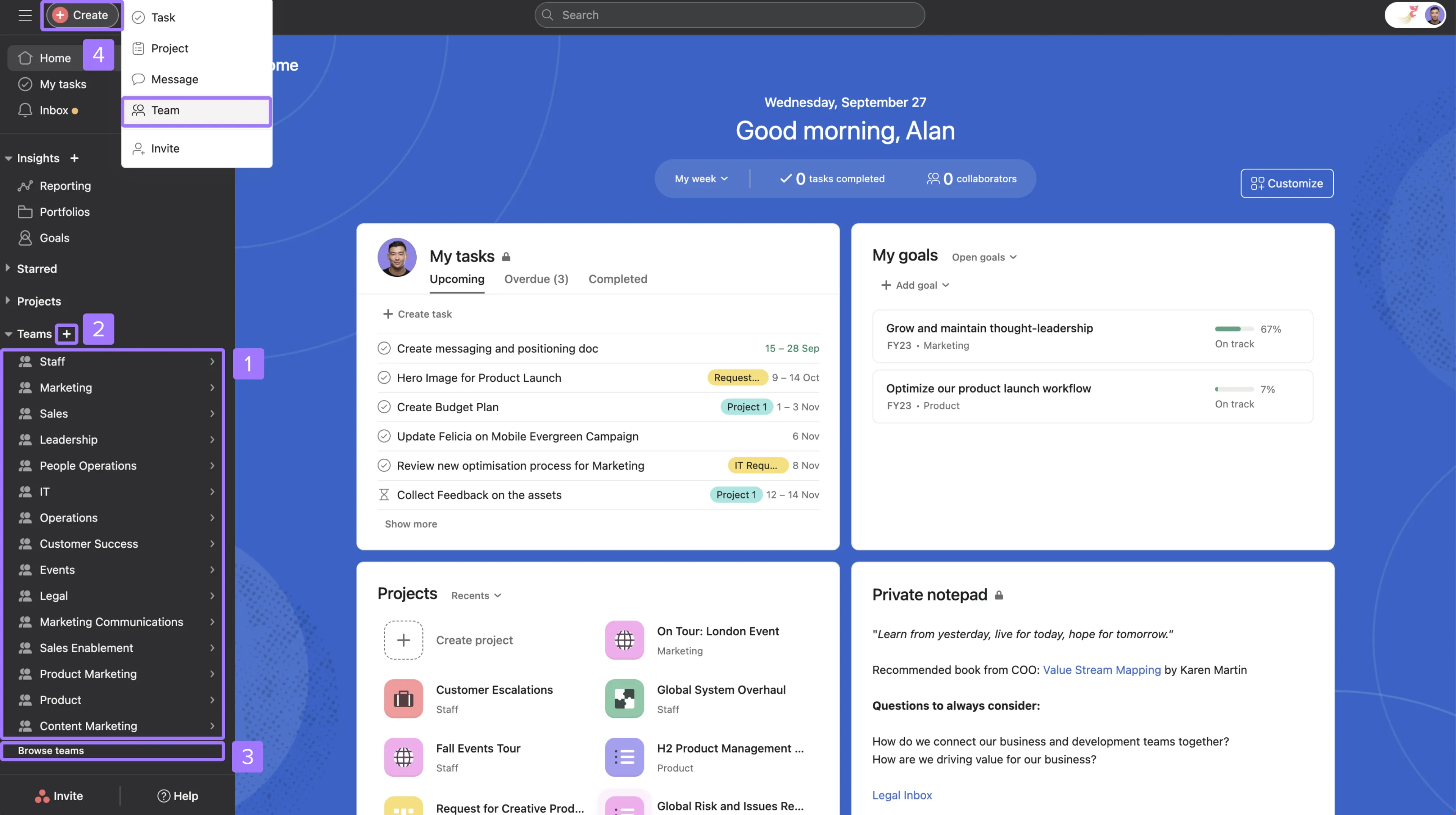 Asana: Project collaboration and task tracking software
