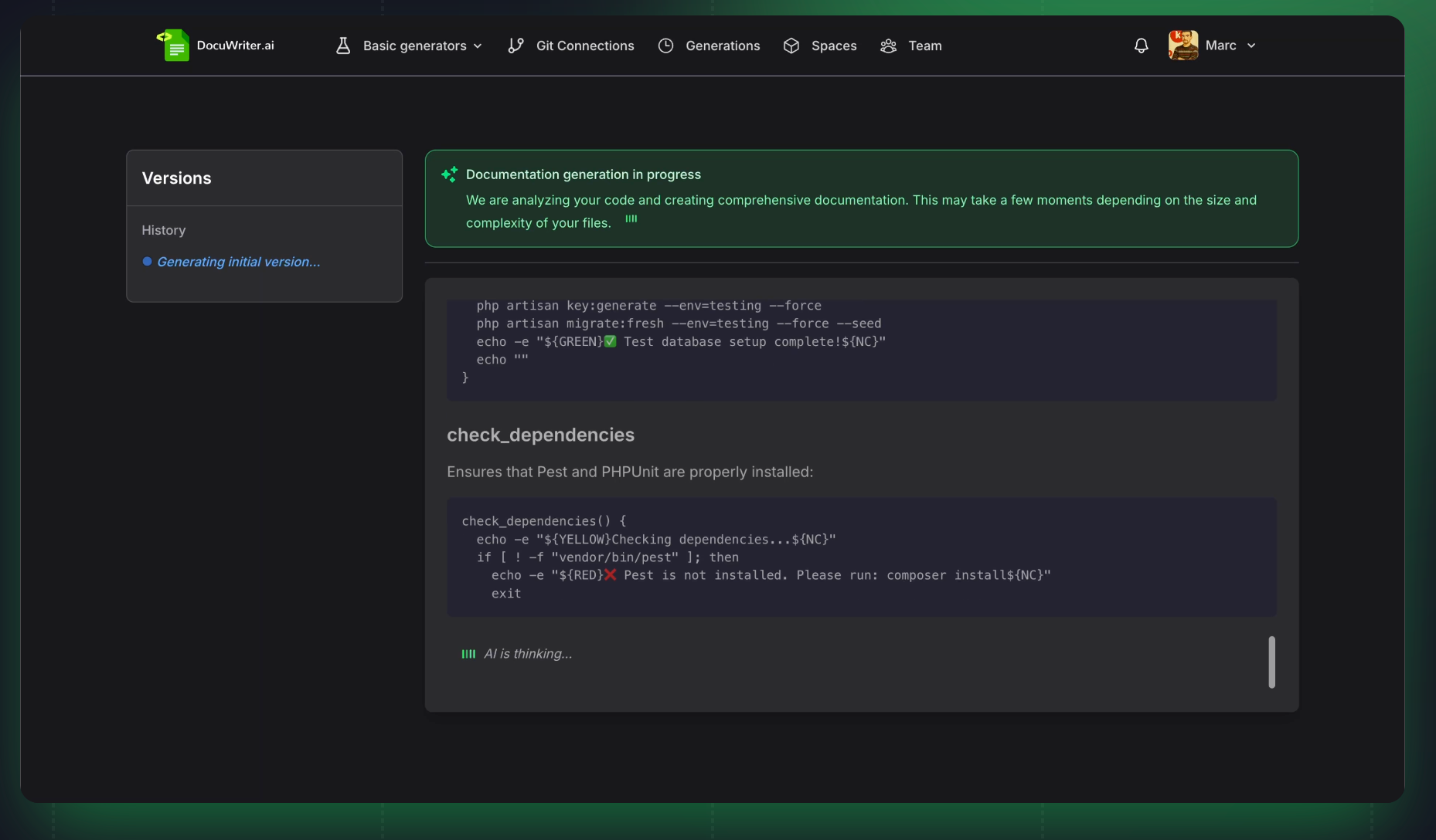 Docuwriter AI code documentation tool