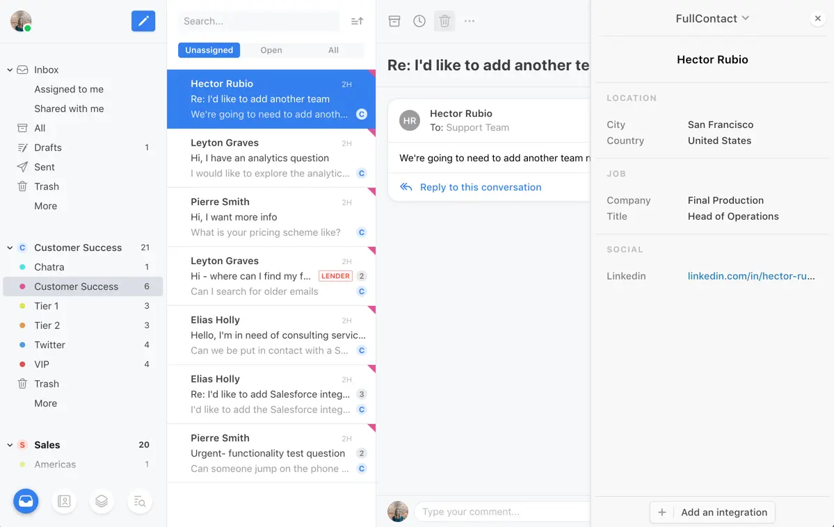 FullContact API-based identity and consumer data enrichment