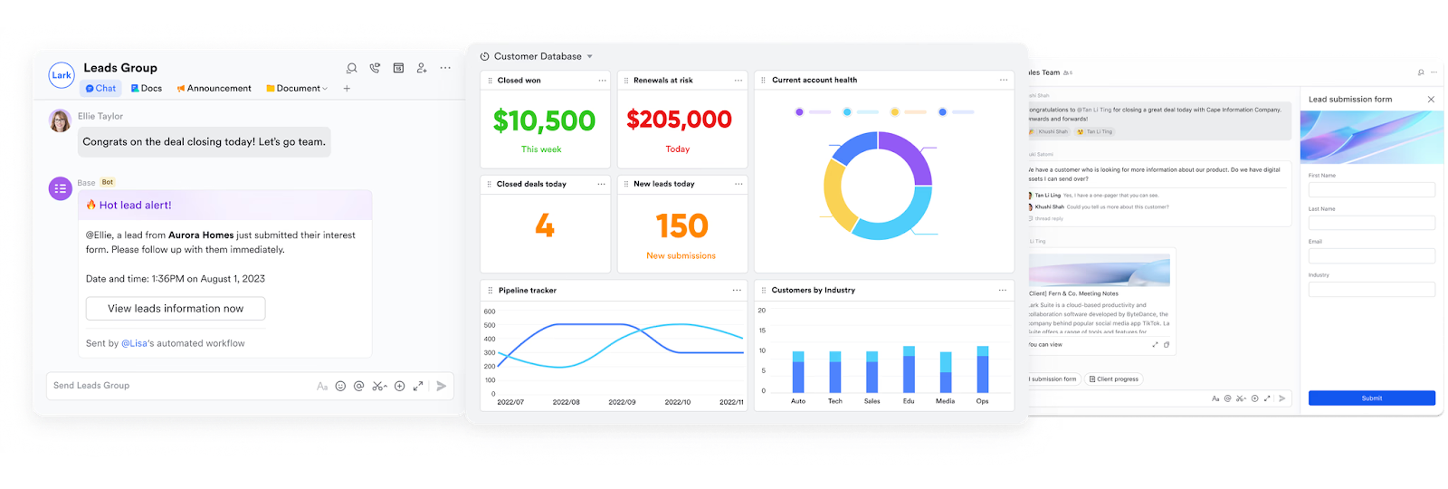 Lark CRM all in one