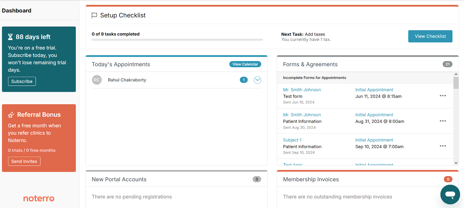 Best Appointment Scheduling software Noterro