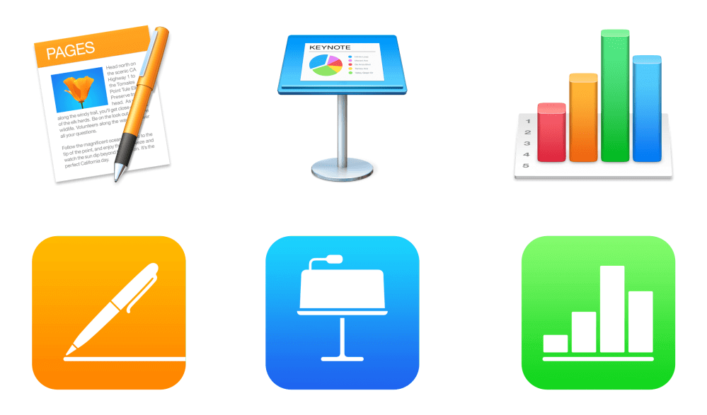 Apple iWork ecosystem