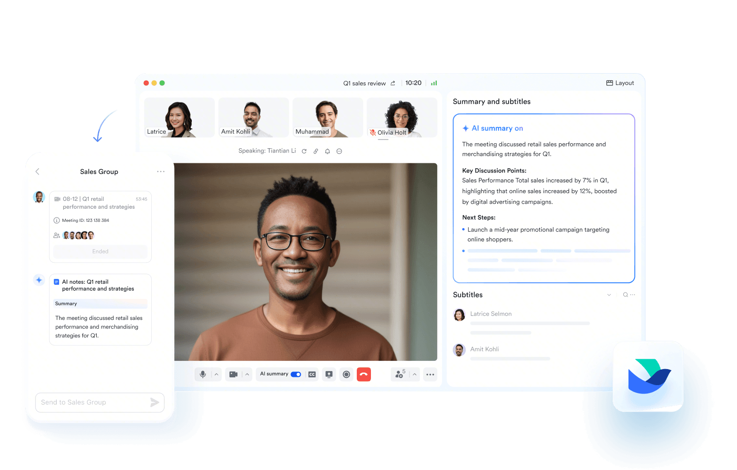 The best Google Meet alternative with Lark