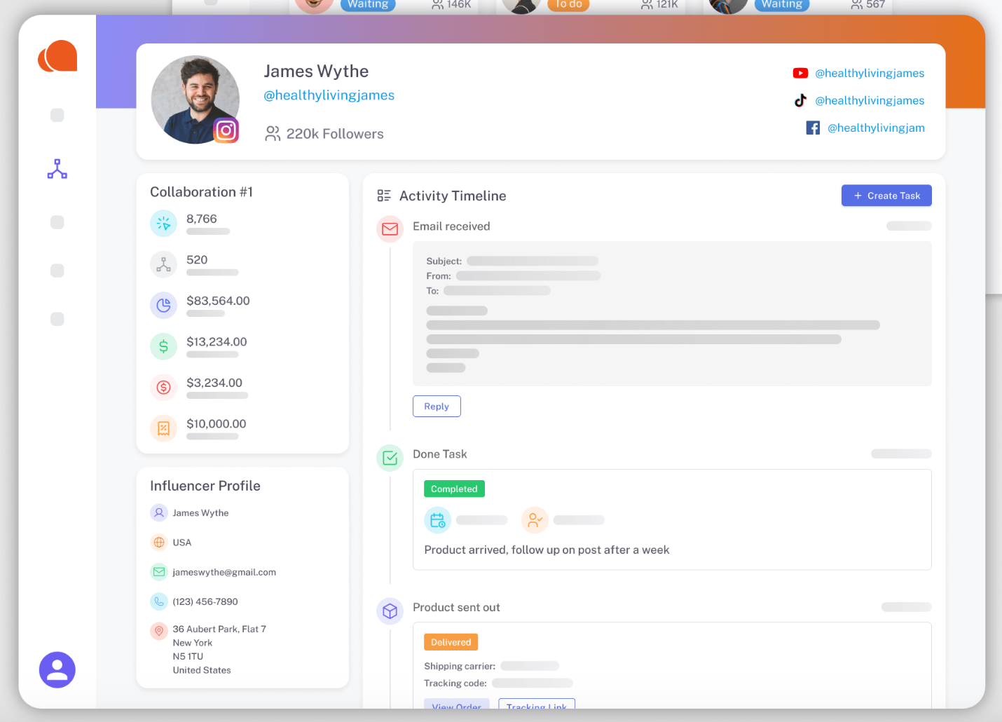 Influencer Hero overview