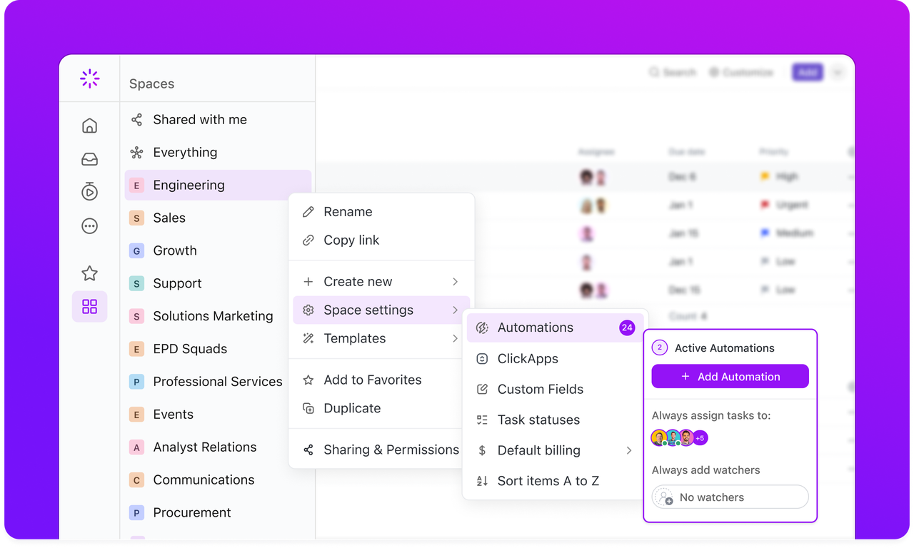 ClickUp is a collaboration solution software platform