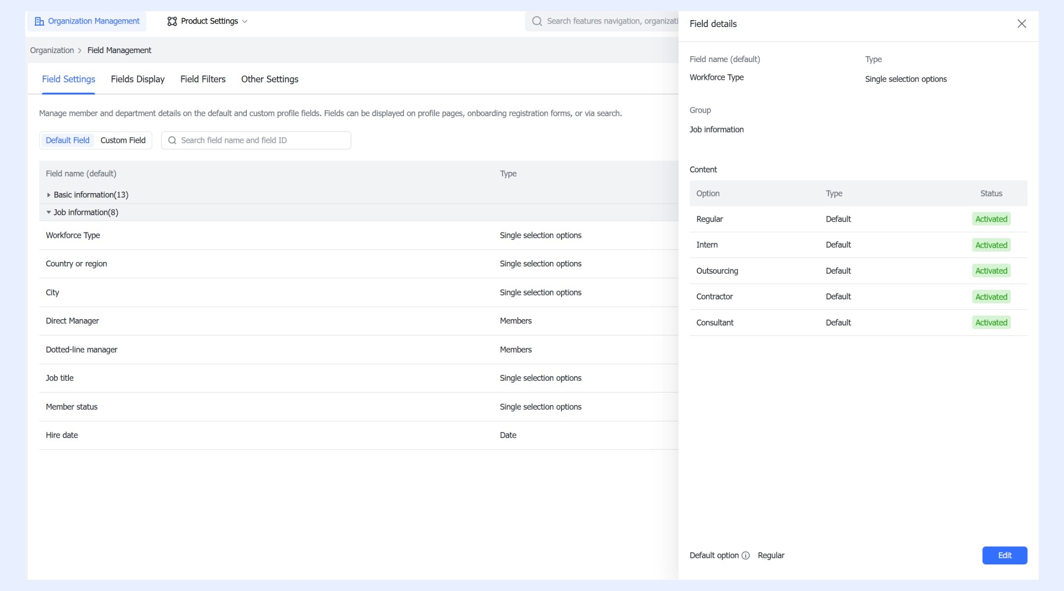 Lark Workforce Type Management: Streamlining staff organization and access