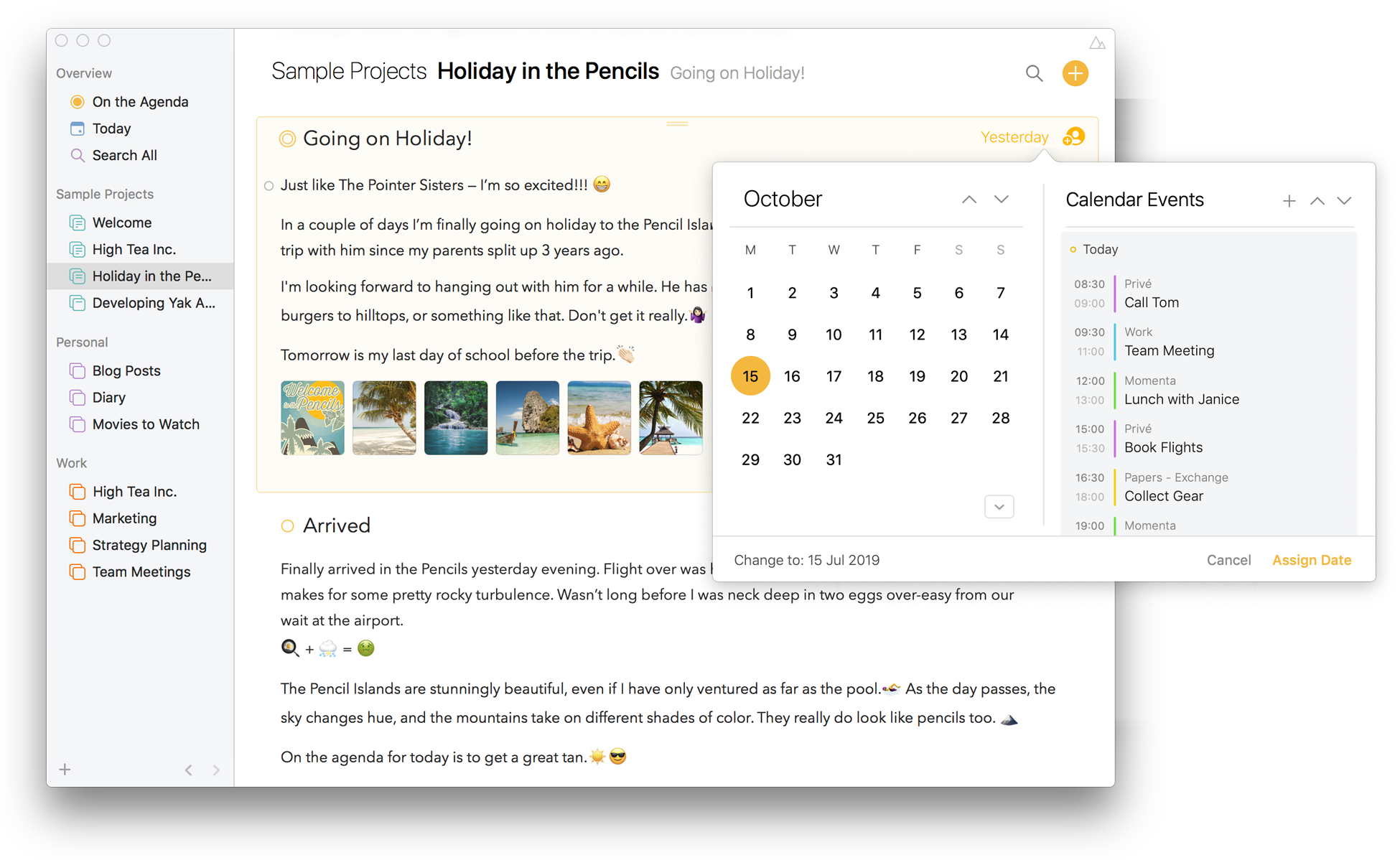 Agenda: Best meeting-focused notes app for Mac
