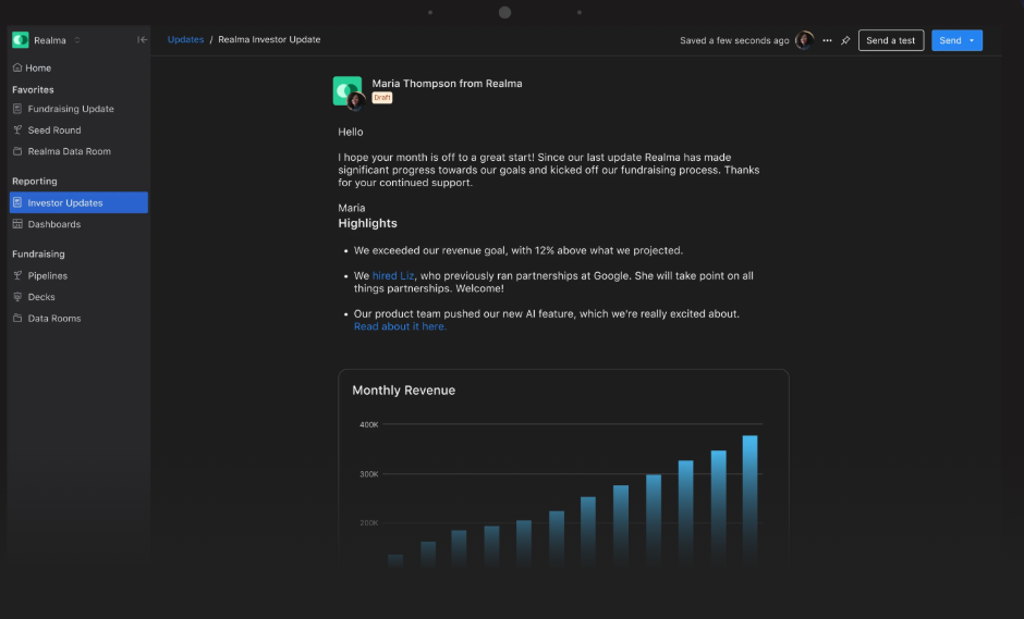 Visible VC specializes in portfolio monitoring and LP