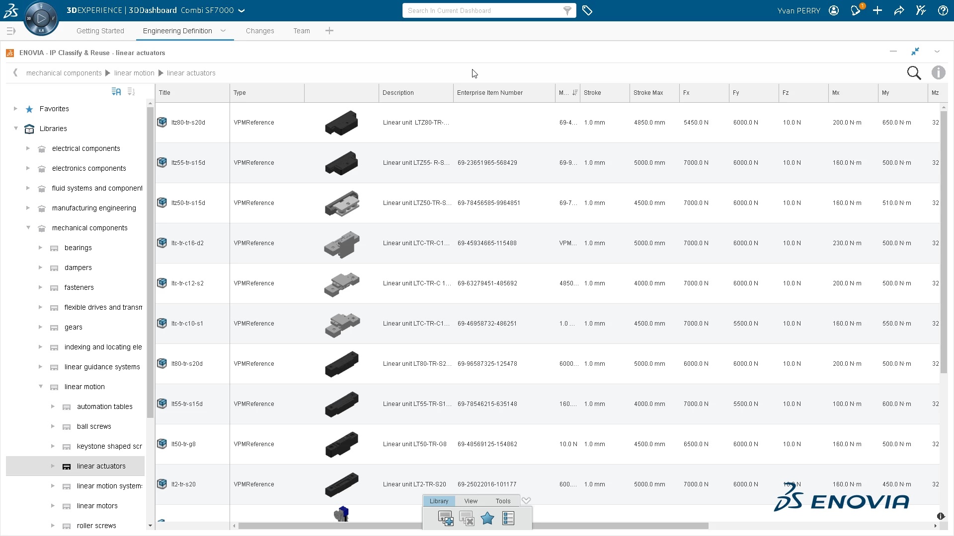 Dassault ENOVIA is a product life cycle management software