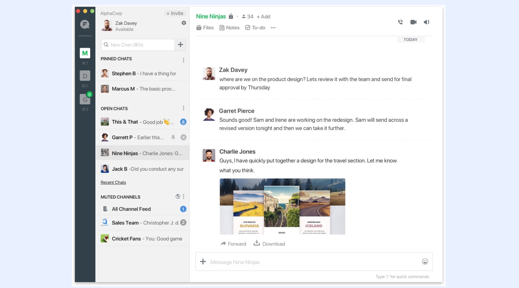 Flock communication platform