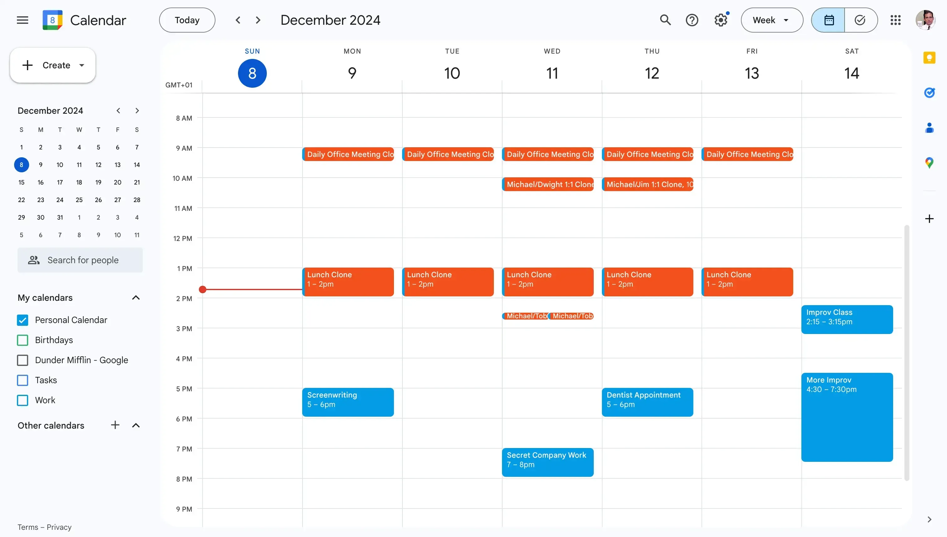 Google Calendar: cloud-based scheduling platform