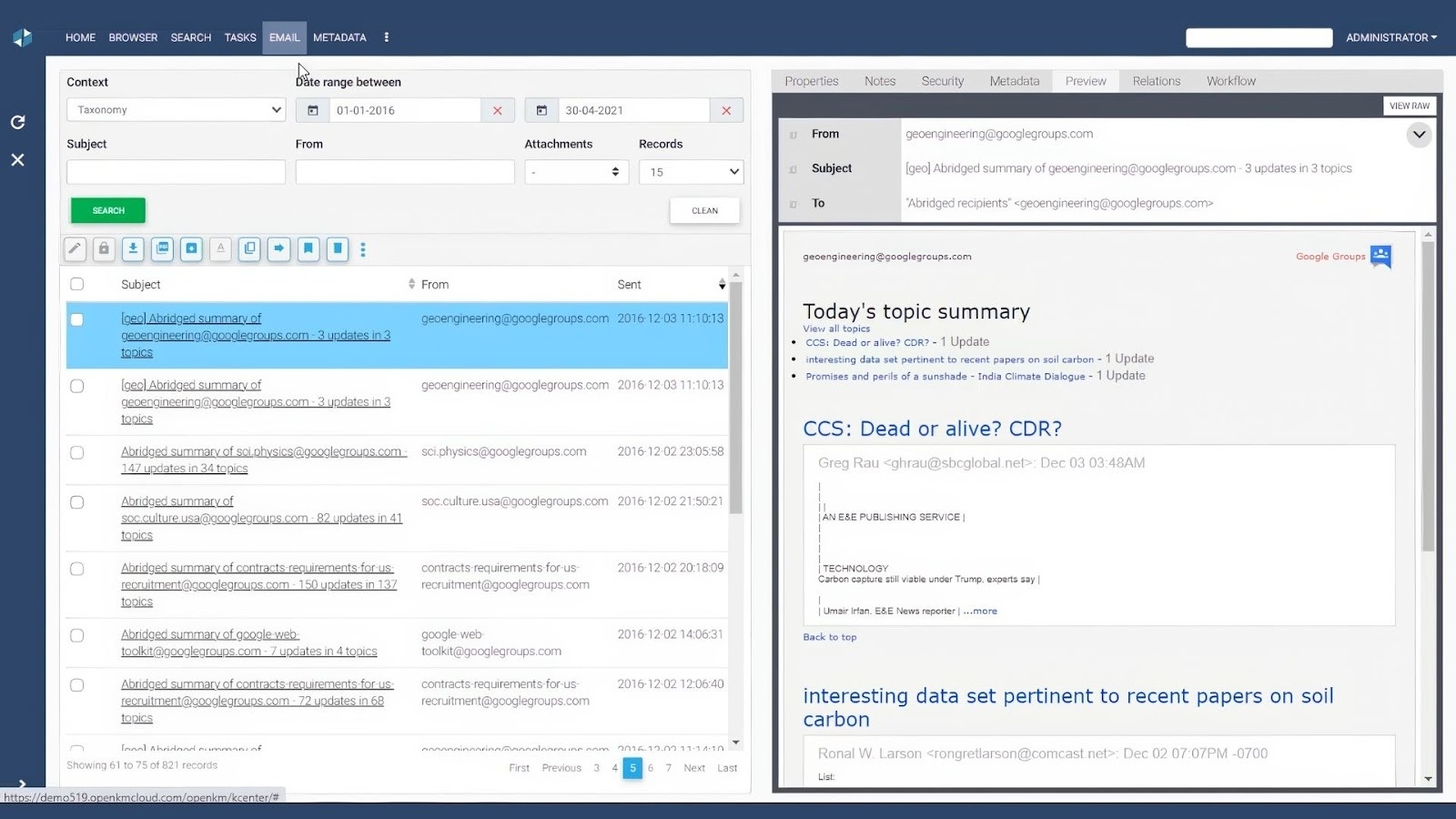 OpenKM offers a free Community edition for users.